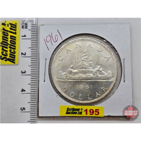 Canada One Dollar 1961