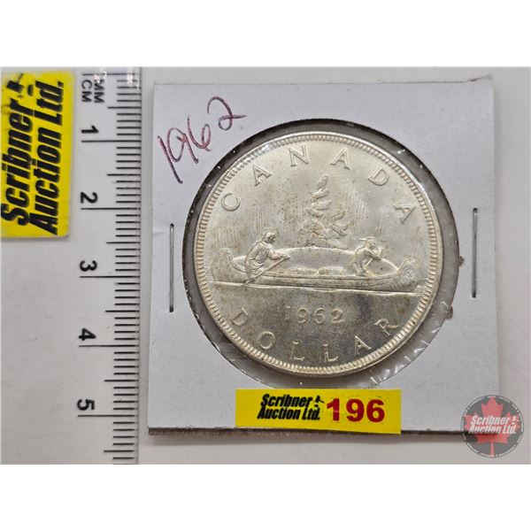 Canada One Dollar 1962