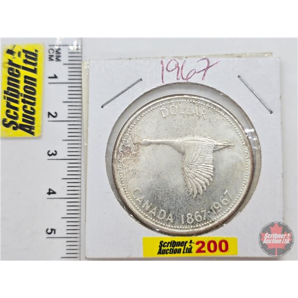 Canada One Dollar 1867-1967