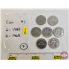 Image 1 : Canada One Dollar (7) : 1968 & 1969