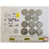 Image 1 : Canada One Dollar (11) : 1870-1970 & 1871-1971