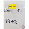 Image 4 : Canada One Dollar (10) : 1972