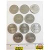 Image 2 : Canada One Dollar (10) : 1873-1973