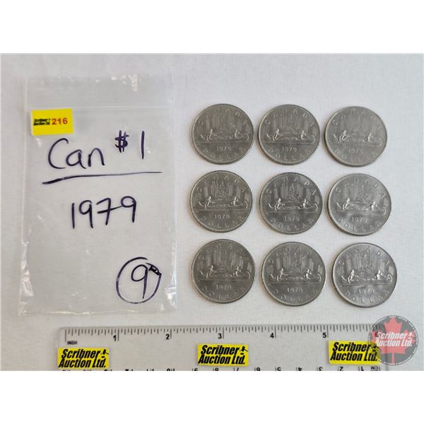 Canada One Dollar (9) : 1979