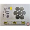 Image 1 : Canada One Dollar (7) : 1983; 1984; 1985; 1986