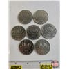 Image 2 : Canada One Dollar (7) : 1983; 1984; 1985; 1986