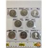 Image 5 : Canada Proof / Unc Dollars (8) : 1981 ; 1985 ; 1986