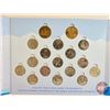 Image 2 : RCM Vancouver 2010 Circulation Coins (17 Coins) Twenty Five Cent & Loonies