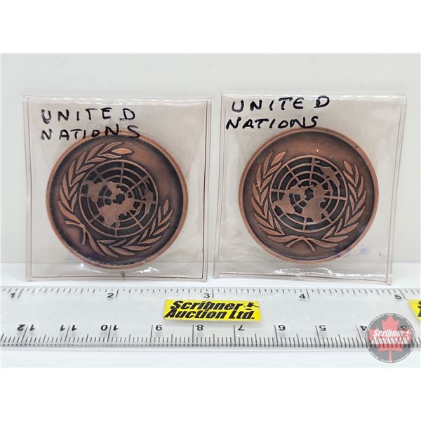 Medallions (2) : Life Liberty Security of Person