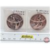Image 2 : Medallions (2) : Life Liberty Security of Person