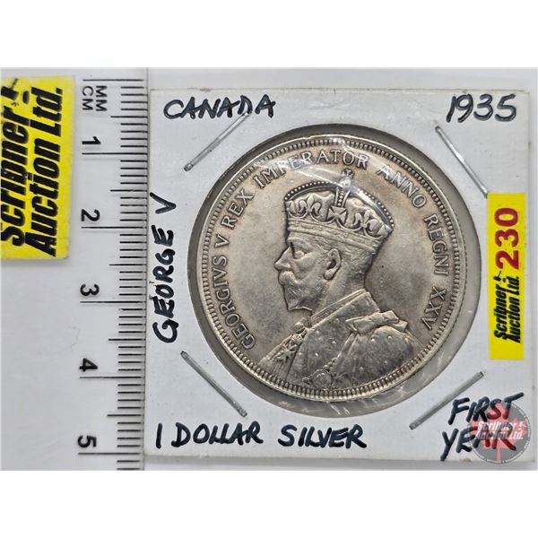 Canada One Dollar 1935