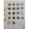 Image 1 : Canada One Dollar (18): 1873-1973 Silver Dollar; 1871-1971 Silver Dollar;  1974; 1974; 1974; 1974; 1