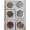 Image 3 : Canada One Dollar (18): 1873-1973 Silver Dollar; 1871-1971 Silver Dollar;  1974; 1974; 1974; 1974; 1