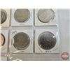 Image 5 : Canada One Dollar (18): 1873-1973 Silver Dollar; 1871-1971 Silver Dollar;  1974; 1974; 1974; 1974; 1