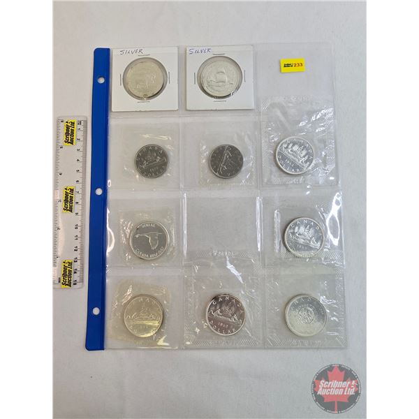 Canada One Dollar (RCM / Silver Dollars) (10):  - 1885-1985 Silver Dollar - 1679-1979 Silver Dollar 