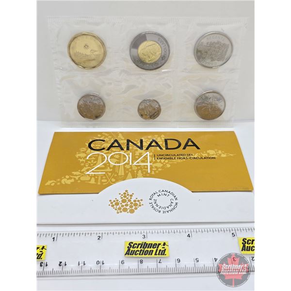 RCM Canada Uncirculated Year Set 2014