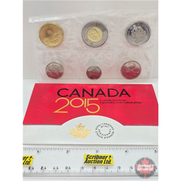 RCM Canada Uncirculated Year Set 2015