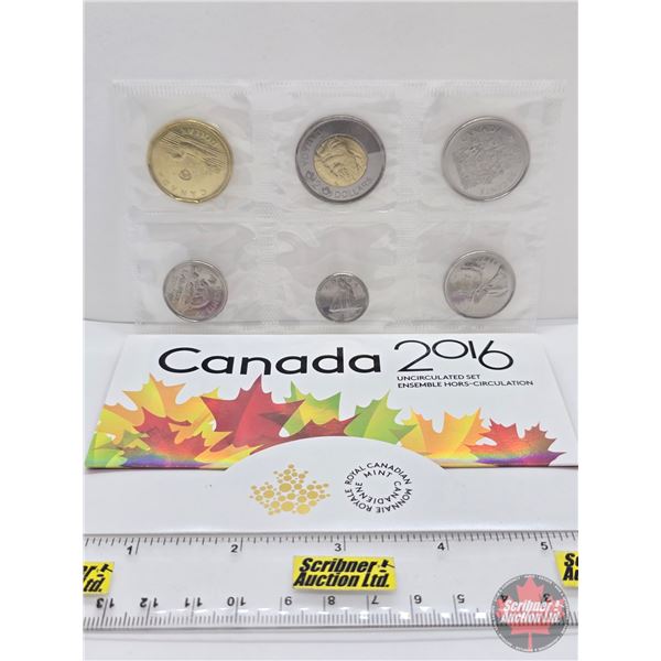 RCM Canada Uncirculated Year Set 2016