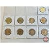 Image 6 : Canada Loonie-Dollars (15) : 2007 - 2016 (Intermittent ~ See Handwritten List in Photos)
