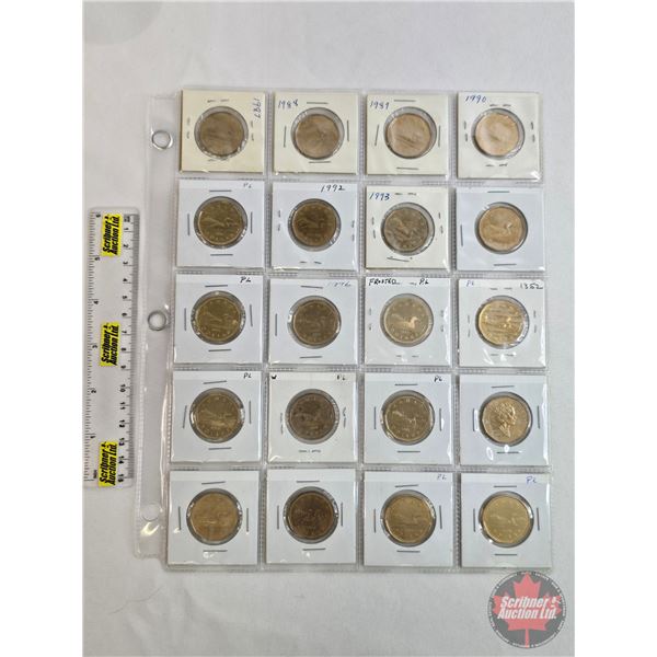 Canada Loonie-Dollars (20) : 1987 - 2006