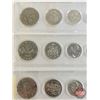 Image 2 : Canada Coin Sets in Hardshell Cases (3): - 1976 (Penny, Nickel, Dime, Quarter, Fifty Cent; Dollar) -