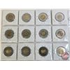 Image 5 : Canada Toonies (20) : 1996 - 2014 (Intermittent ~ See Handwritten List in Photos)