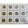 Image 5 : Canada Toonies (20) : 2015 - 2018 (Intermittent ~ See Types / Styles / Dates / Varieties in Photos)