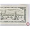 Image 6 : Canada $20 Bill 1954 : Beattie/Rasminsky #VE8878289 (See Pics for Varieties, Conditions, Serial Numb
