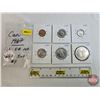 Image 1 : Canada Coins 1867-1967 Centennial (6) : One Cent; Five Cent; Ten Cent; Twenty Five Cent; Fifty Cent;