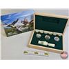 Image 1 : RCM Canada 2013 $10 Ducks of Canada - Pure Silver 3-Coin Set with Display Case and Duck Call - Malla