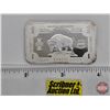 Image 1 : Silver Bullion Bar : United States : Buffalo Design (Fine Silver .9999 : 1 Oz) (GST Exempt)