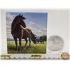 Image 1 : RCM Canada 2015 $100 Fine Silver : The Canadian Horse ~ The Little Iron Horse (Fine Silver 99.99%) (