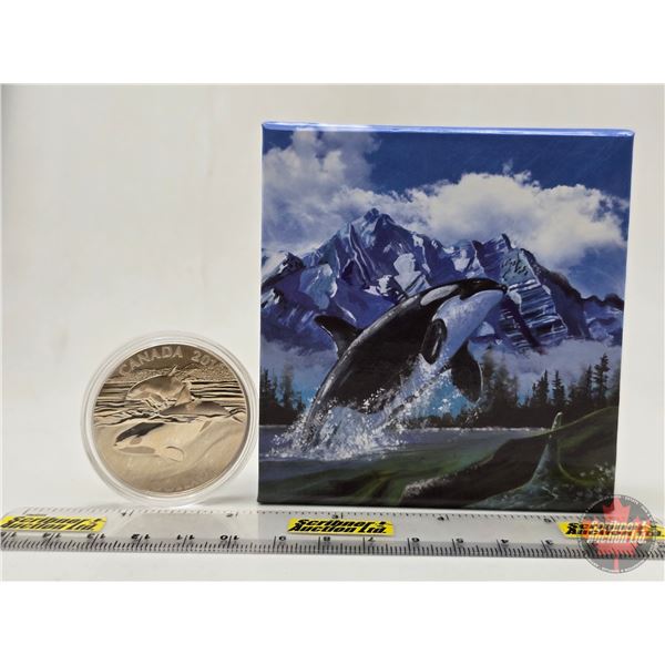 RCM Canada 2016 $100 Fine Silver : The ORCA ~ Ruler of the Seas (Fine Silver 99.99%) (GST Exempt)