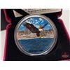 Image 6 : RCM Canada 2019 : $20 Fine Silver Coin : Reflections : Bald Eagle (COA #233) (Glow in the Dark under