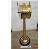 Image 6 : Ships Engine Room Telegraph (Brass) (45"H x 13"Dia x 12"D)