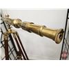 Image 9 : Brass Telescope on Tri-Pod (Adjustable) (Telescope 40"L)