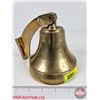Image 1 : Brass Ships Bell (Bracket Mount) (Bell Bottom 5"Dia)