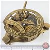 Image 5 : Nautical Sundial Brass Compass (4"Dia)