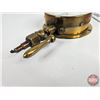 Image 3 : Brass Pressure Gauge : DEWRANCE LONDON (6"Dia)