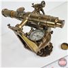 Image 9 : Vintage Brass Warren-Knight Co. Surveyors Transit (10-1/2"H x 6-1/2"W x 11"D)