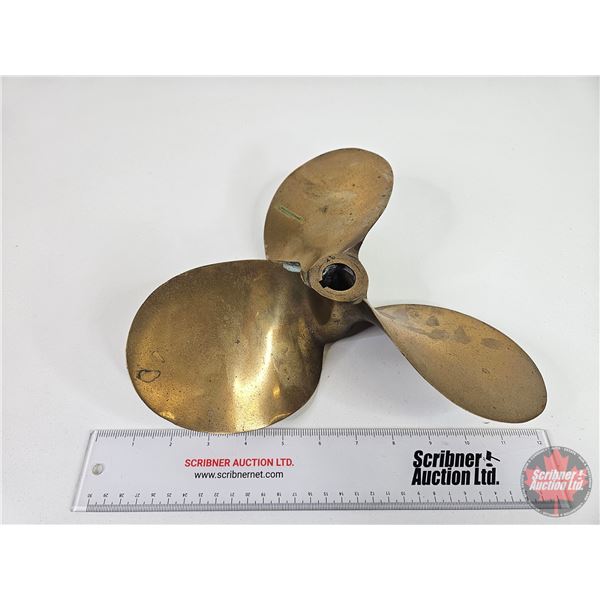 Brass Propeller 11 Dia