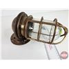 Image 3 : Brass Bulkhead Light : OCEANIC (10-1/2"H x 4-1/2"W x 5-1/2"D)