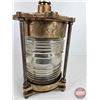 Image 3 : Vintage Brass Ship Lantern: Sturdy Construction (Heavy) (11-1/2"H x 8" x 8")