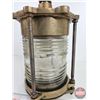 Image 4 : Vintage Brass Ship Lantern: Sturdy Construction (Heavy) (11-1/2"H x 8" x 8")