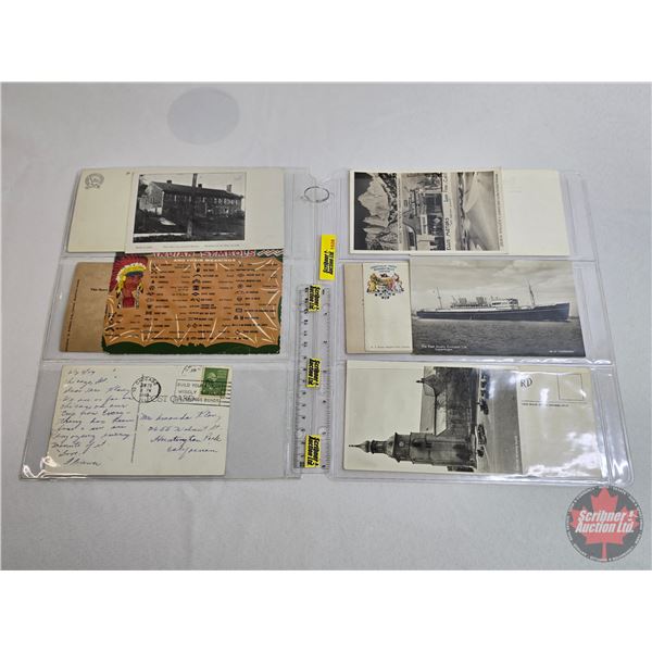 Vintage Postcard Collection (12) : Including ~ Merchandise Mart Chicago; Death Valley; East Asia Com