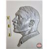 Image 12 : Third Reich Militaria : Volksgenosse Die Cast Zinc Wall Plaque (12-1/2"H x 8-1/2"D)