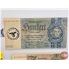Image 2 : Europe Wartime Currency (2) & Postage Stamp : - Germany 20 Marks 1929 Reichsbanknote (Third Reich St