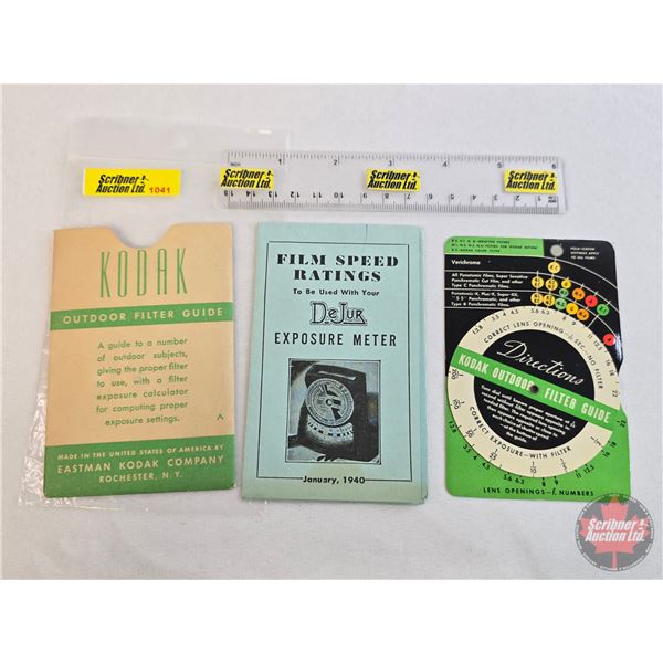 Vintage KODAK Outdoor Filter Guide