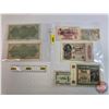 Image 1 : Foreign Currency Collector Combo (7): - German 2 Mark 1914 - Austria 1 Shchilling Allied Military 19