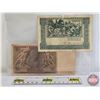 Image 2 : Foreign Currency Collector Combo (2): - Weimar Republic 500 Marks 1922 - Weimar Republic 20 Marks 19
